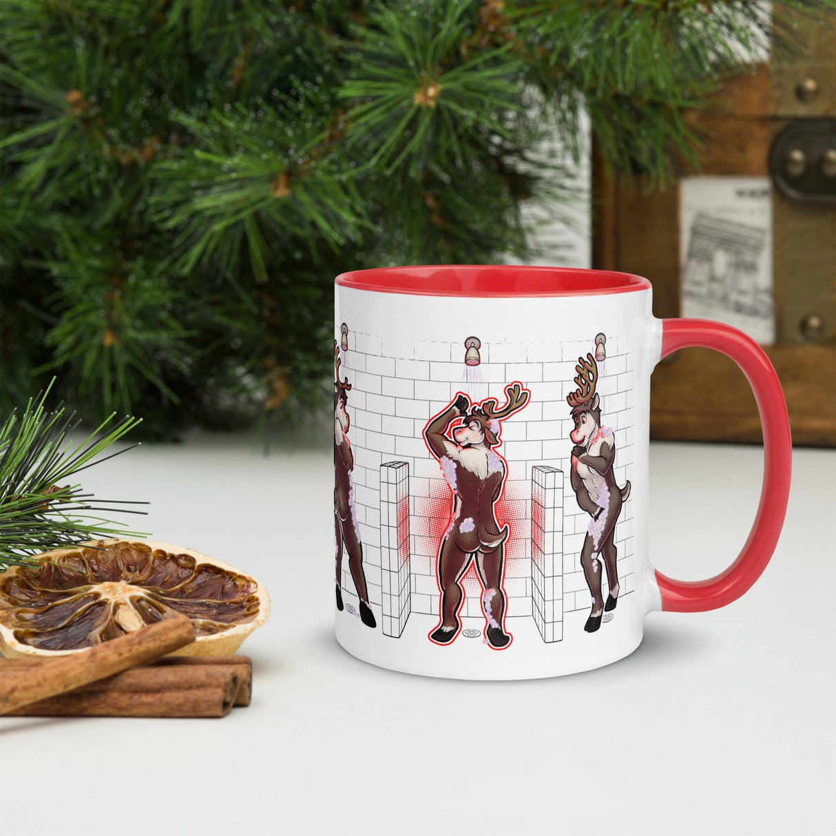 Very Shiny (Christmas Mugs)-Mugs-Swish Embassy