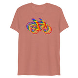 Village Bicycle (Triblend)-Triblend T-Shirt-Swish Embassy