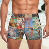 Vintage Beefcake (Square Cut Trunks)-Square Cut Trunks-Swish Embassy