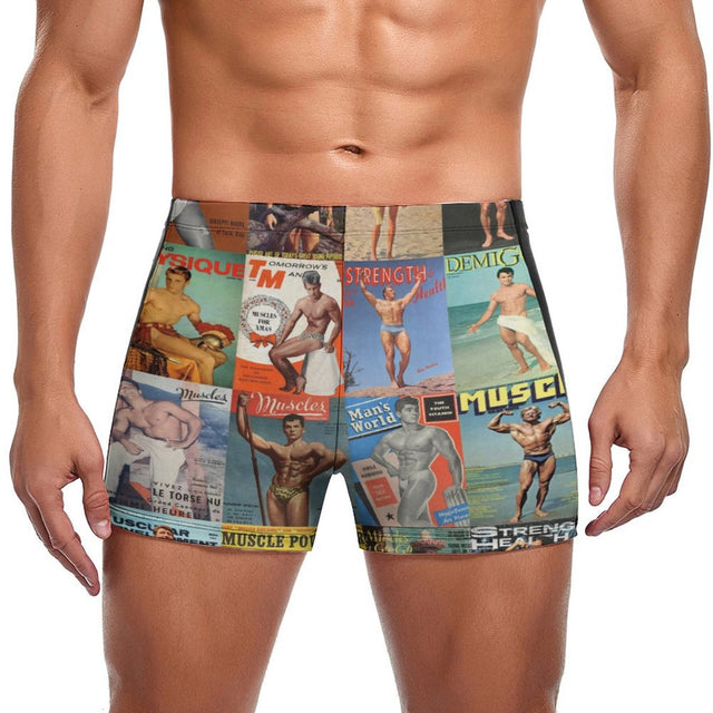 Vintage Beefcake (Square Cut Trunks)-Square Cut Trunks-Swish Embassy