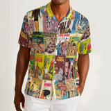 Vintage Gay Pulp (Cotton Button Shirt)-Cotton Button Shirt-Swish Embassy