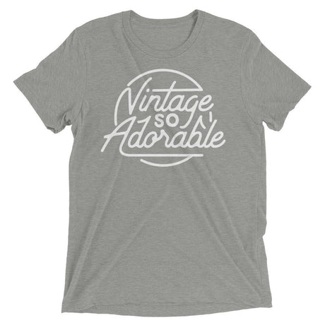 Vintage So Adorable (Triblend)-Triblend T-Shirt-Swish Embassy