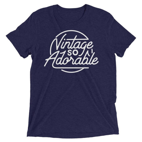 Vintage So Adorable (Triblend)-Triblend T-Shirt-Swish Embassy