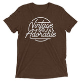 Vintage So Adorable (Triblend)-Triblend T-Shirt-Swish Embassy