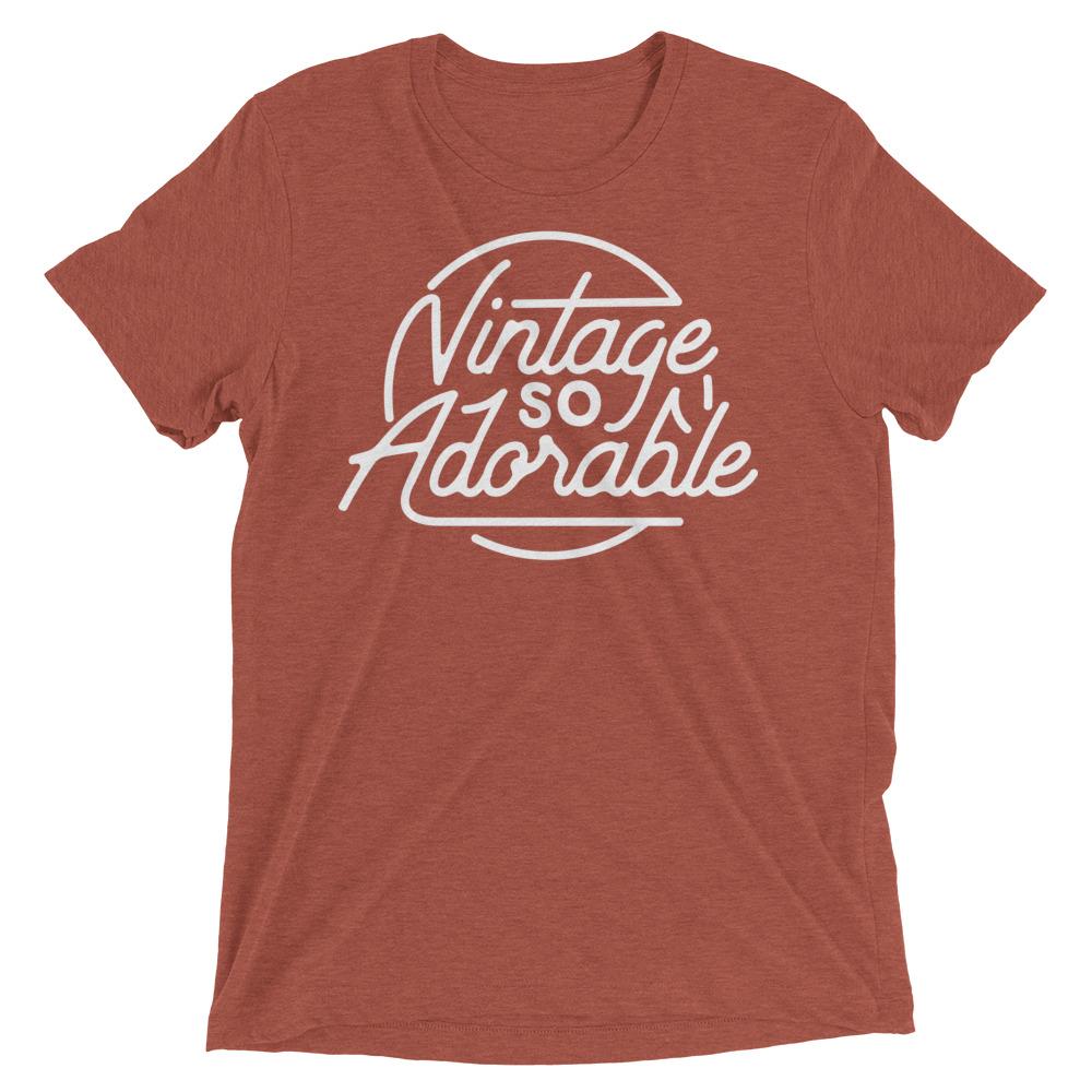 Vintage So Adorable (Triblend)-Triblend T-Shirt-Swish Embassy