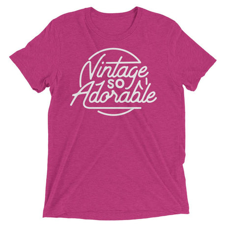 Vintage So Adorable (Triblend)-Triblend T-Shirt-Swish Embassy