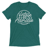 Vintage So Adorable (Triblend)-Triblend T-Shirt-Swish Embassy