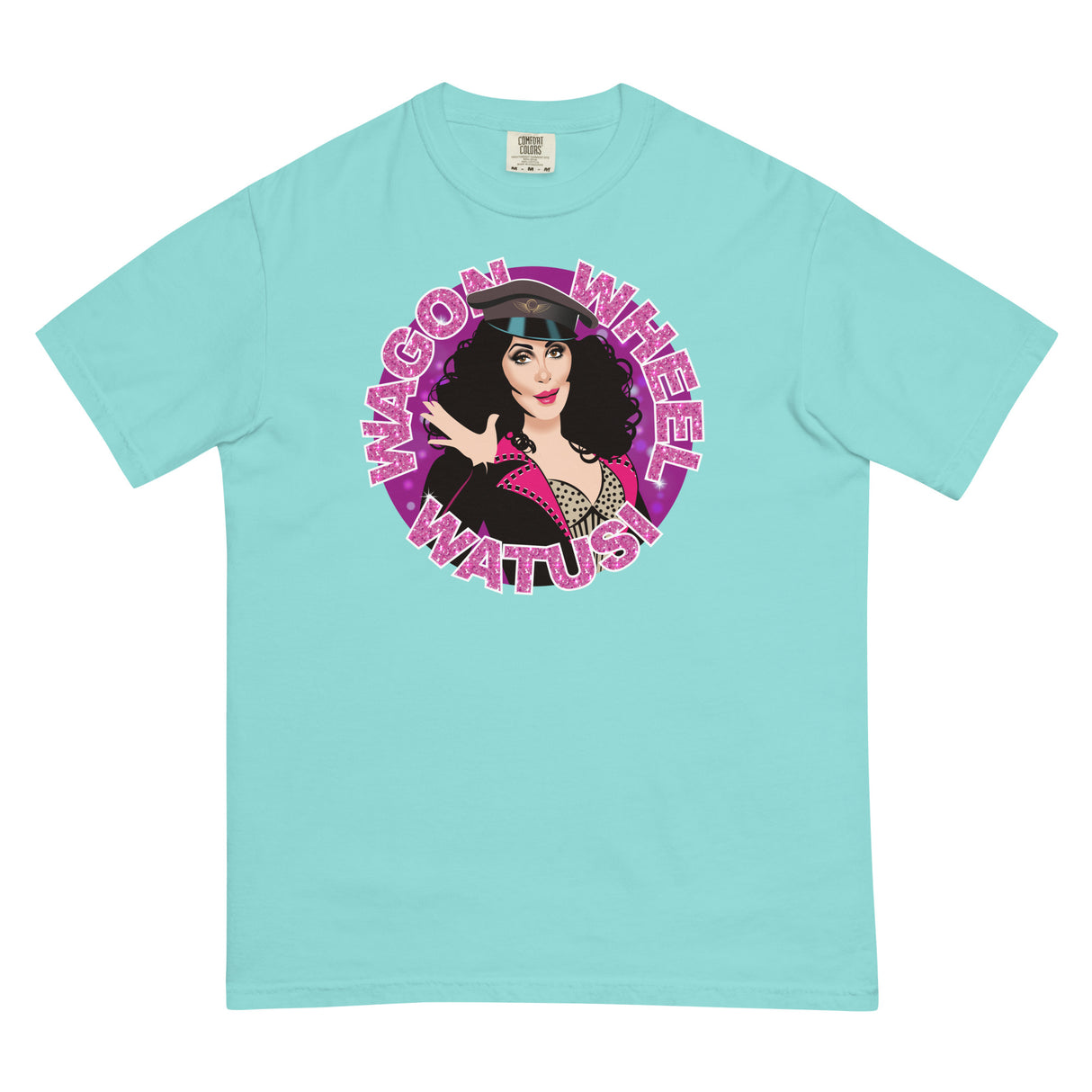 Wagon Wheel Watusi (Boxy Tee)-Boxy T-Shirt-Swish Embassy