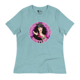 Wagon Wheel Watusi (Women's Relaxed T-Shirt)-Women's T-Shirts-Swish Embassy