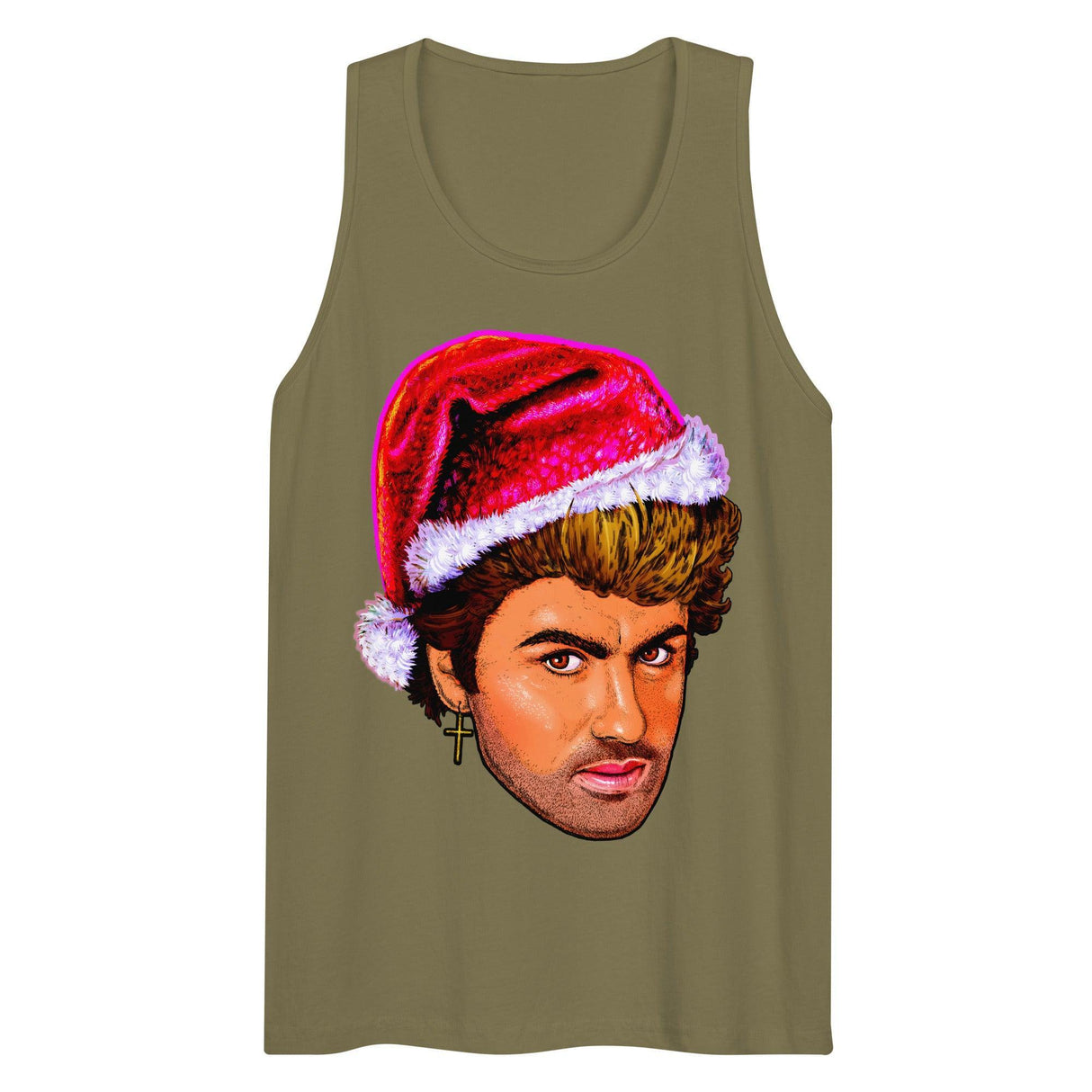 Wake Me Up Before You Ho Ho (Tank top)-Christmas Tank Tops-Swish Embassy