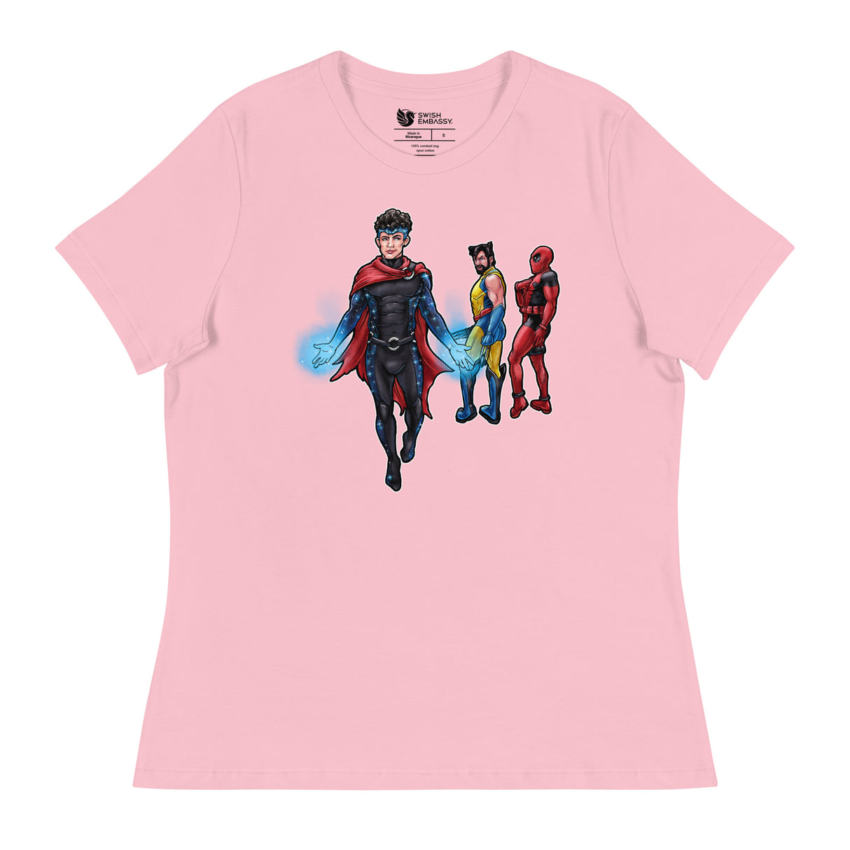 Wanda-ring Eye (Women's Relaxed T-Shirt)-Women's T-Shirts-Swish Embassy