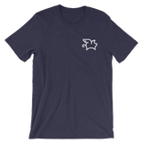 When Pigs Fly (Embroidered T-Shirt)-Embroidered T-Shirts-Swish Embassy