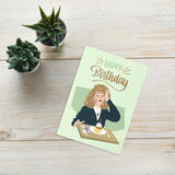 When Sally Had a Bday (Birthday Card)-Greeting Card-Swish Embassy