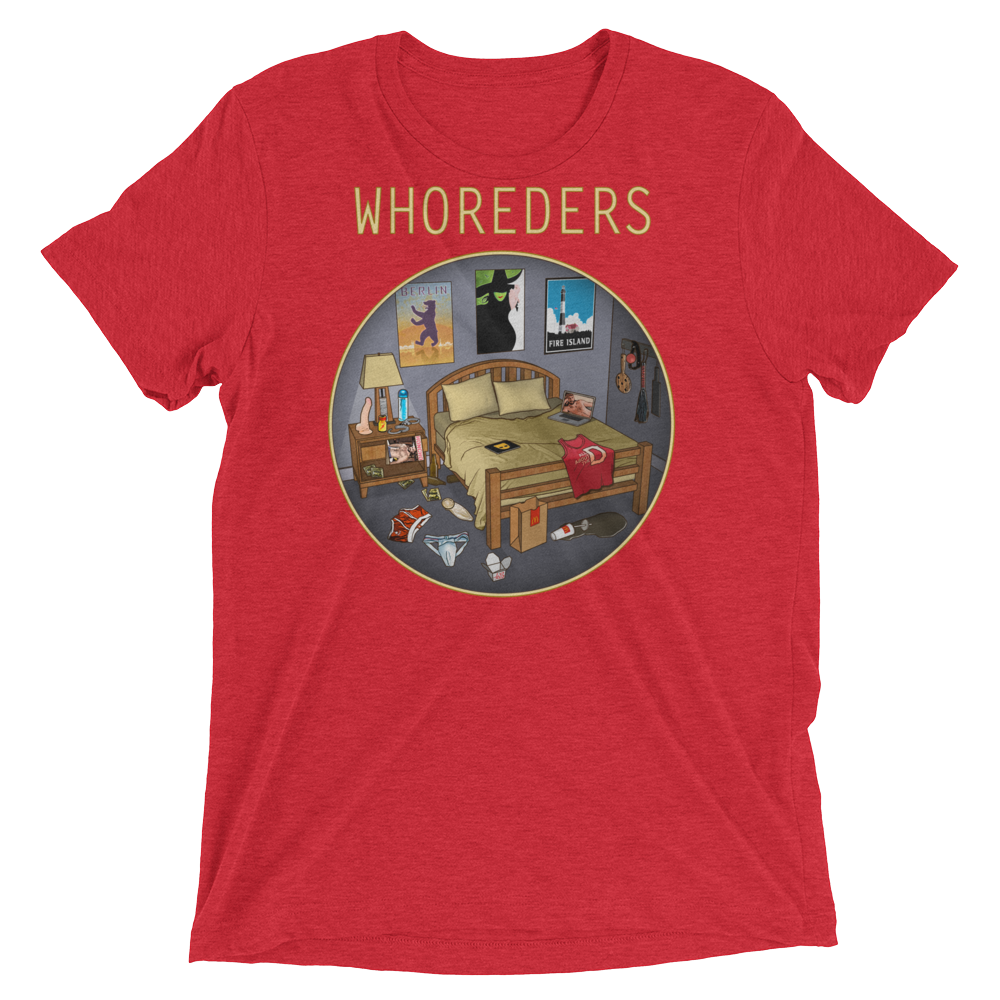 Whoreders (Triblend)-Triblend T-Shirt-Swish Embassy