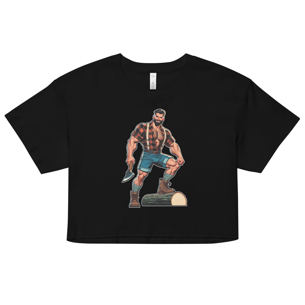 Wood is Good (Crop Top)-Crop Top-Swish Embassy