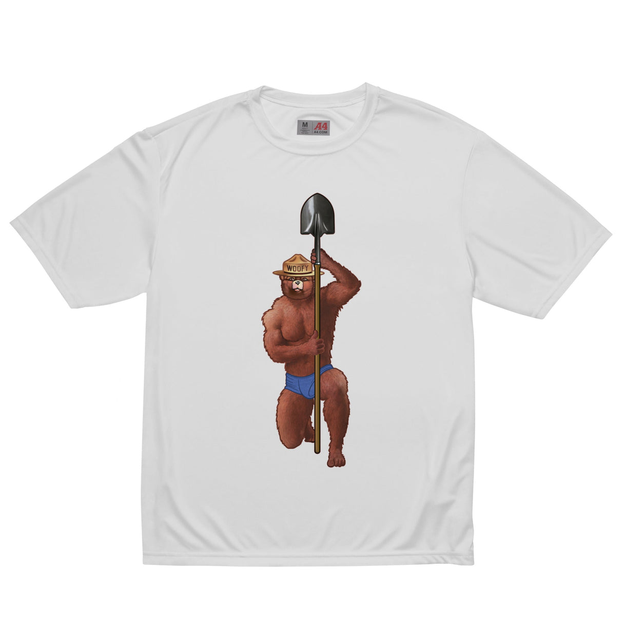 Woofy the Bear (Performance Shirt)-Performance Shirt-Swish Embassy