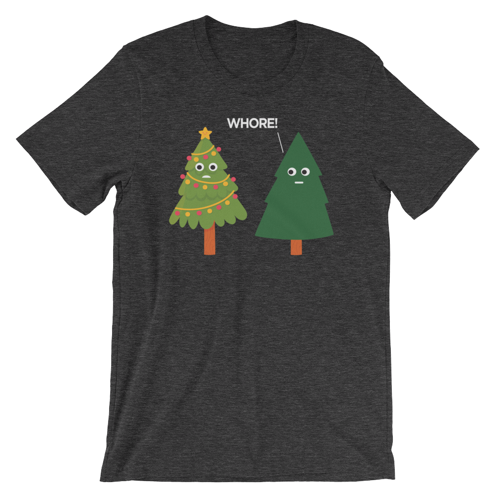 X-Mas Tree Shade-Christmas T-Shirts-Swish Embassy