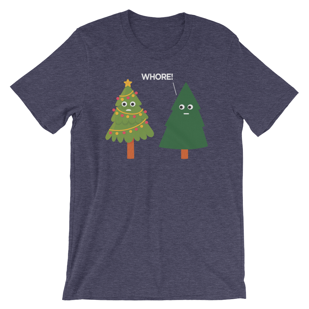 X-Mas Tree Shade-T-Shirts-Swish Embassy