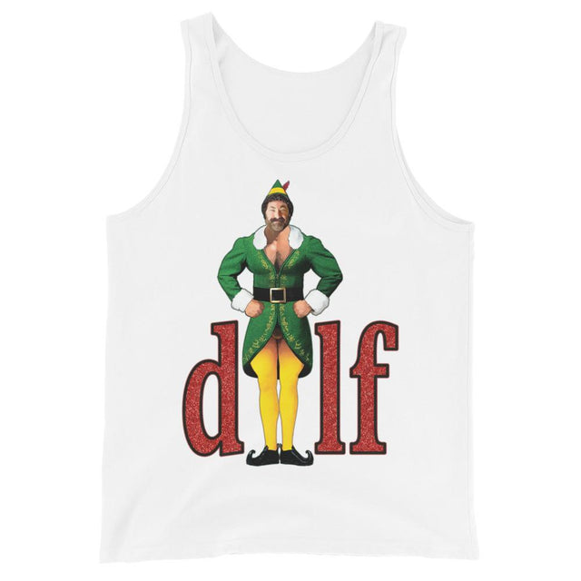 XMas DILF (Tank Top)-Christmas Tanks-Swish Embassy