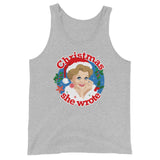 Xmas She Wrote (Tank Top)-Tank Top-Swish Embassy