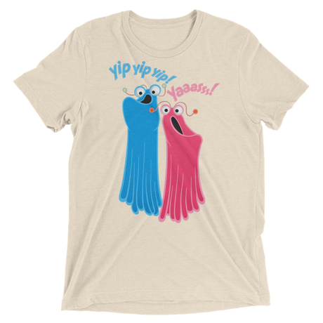 Yip Yip Yasss (Triblend)-Triblend T-Shirt-Swish Embassy