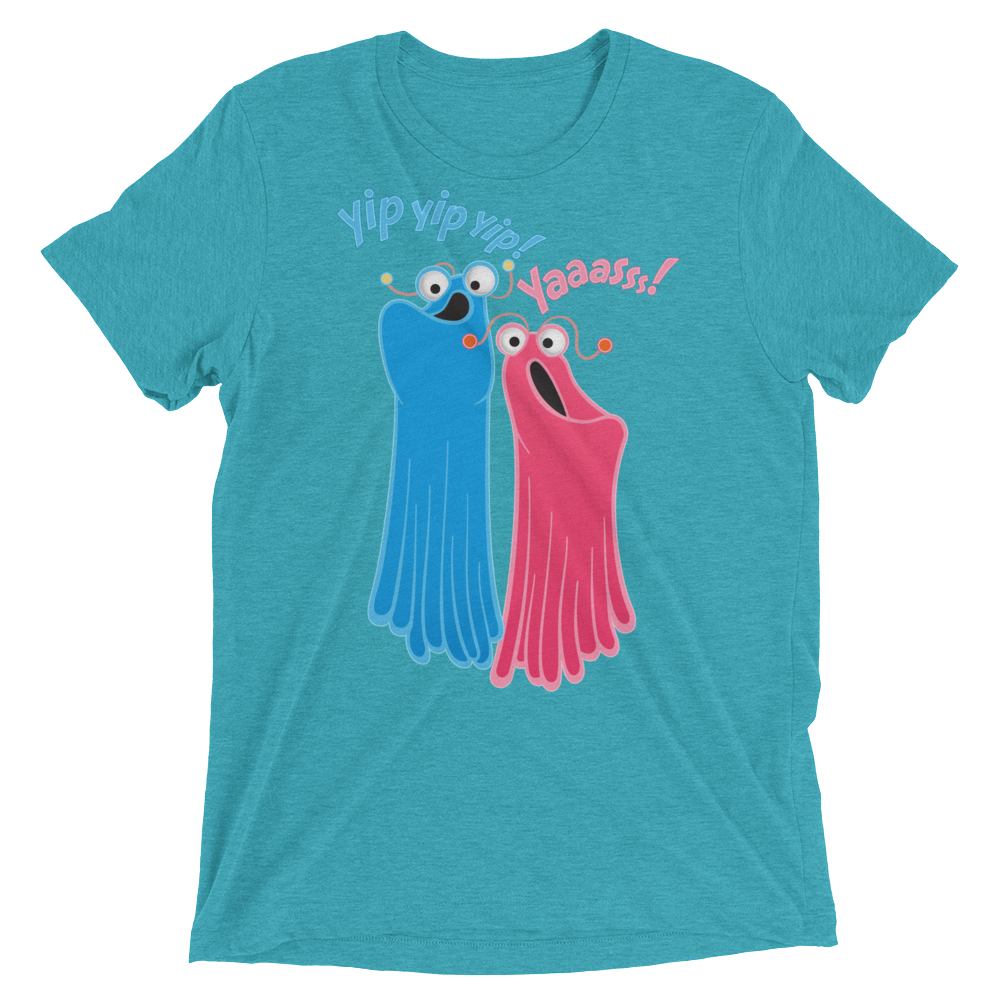 Yip Yip Yasss (Triblend)-Triblend T-Shirt-Swish Embassy