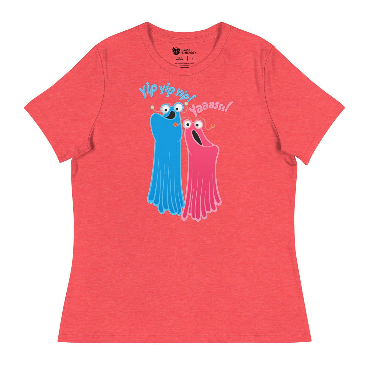 Yip Yip Yasss (Women's Relaxed T-Shirt)-Women's T-Shirts-Swish Embassy
