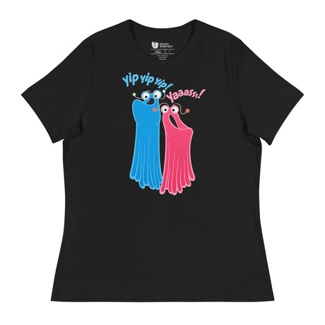 Yip Yip Yasss (Women's Relaxed T-Shirt)-Women's T-Shirts-Swish Embassy