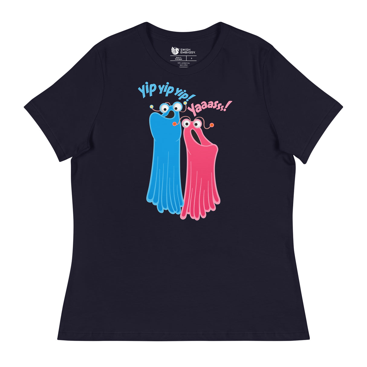 Yip Yip Yasss (Women's Relaxed T-Shirt)-Women's T-Shirts-Swish Embassy