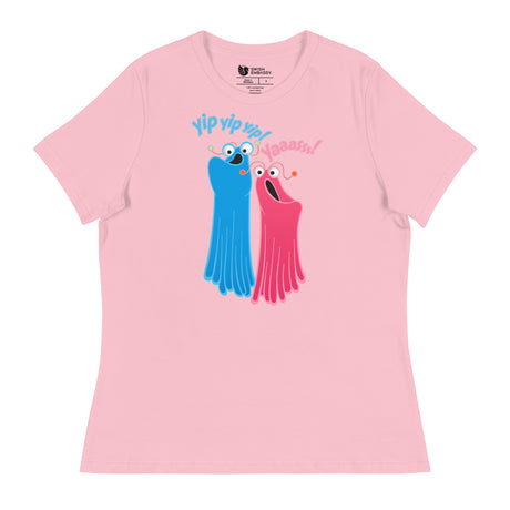 Yip Yip Yasss (Women's Relaxed T-Shirt)-Women's T-Shirts-Swish Embassy