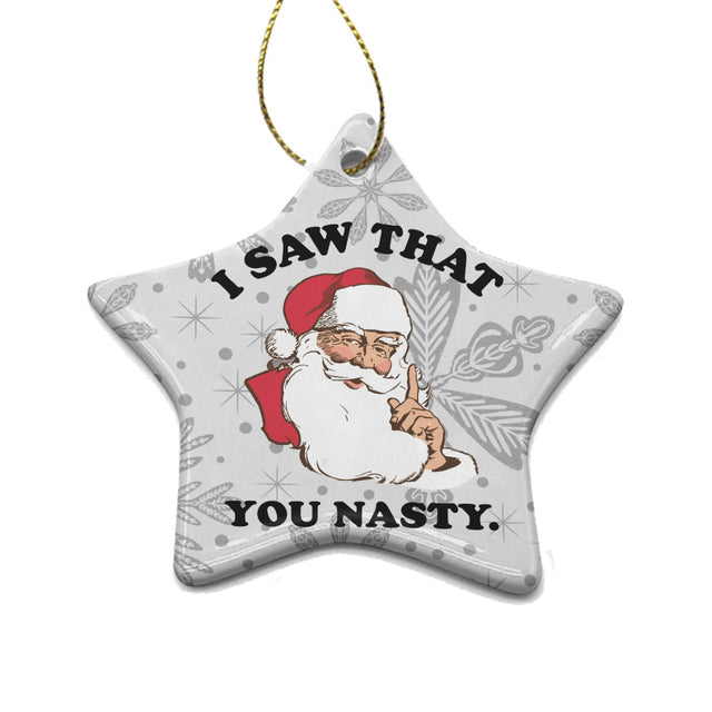 You Nasty (Ceramic Holiday Keepsake)-Ceramic Holiday Keepsake-Swish Embassy