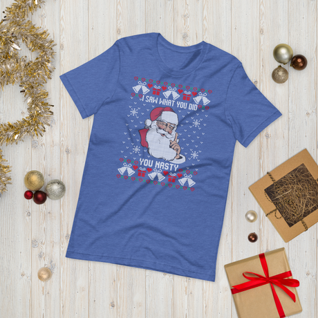 You Nasty (Ugly Christmas)-T-Shirts-Swish Embassy