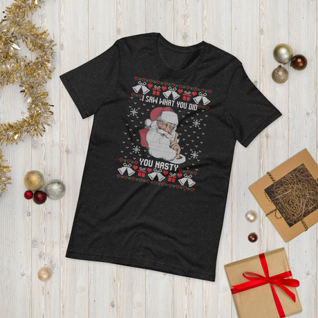 You Nasty (Ugly Christmas)-T-Shirts-Swish Embassy