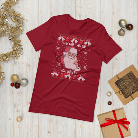 You Nasty (Ugly Christmas)-T-Shirts-Swish Embassy