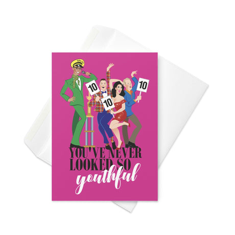 You've Never Looked so Youthful (Birthday Card)-Greeting Card-Swish Embassy