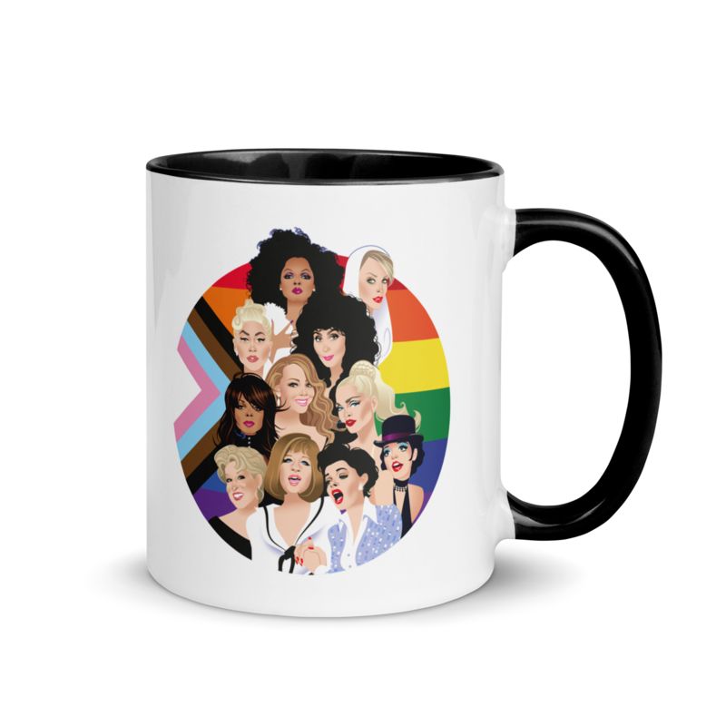 Pride Divas (Mug) - Black