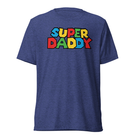 Super Daddy (Triblend) - Navy Triblend