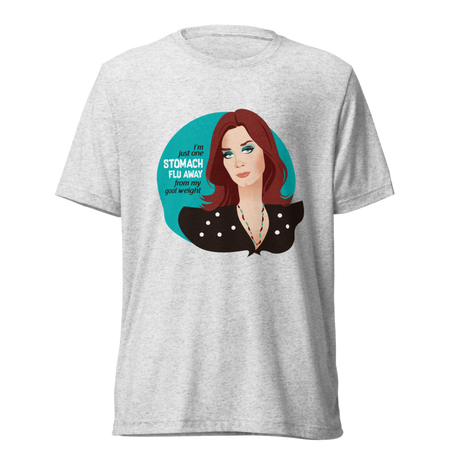 Goal Weight (Triblend) - White Fleck Triblend