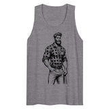 Lumbersexual (Tank Top) - Athletic Heather