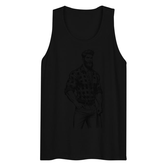 Lumbersexual (Tank Top) - Black