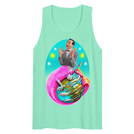Sea Wee Merman (Tank Top) - Mint