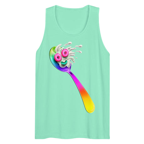 Spooning Leads to Forking (Tank Top) - Mint