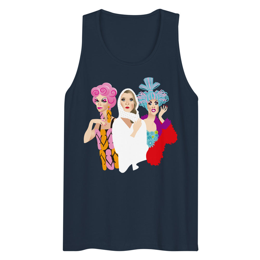 Queens of the Desert (Tank Top) - Navy