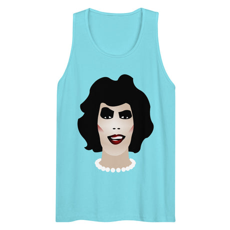 Frank N Furter (Tank Top) - Pacific Blue