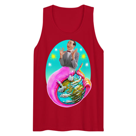 Sea Wee Merman (Tank Top) - Red