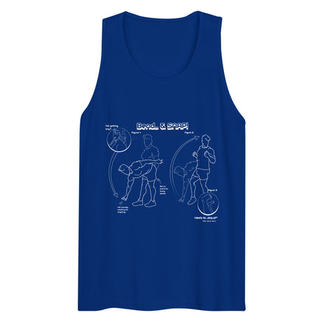 Pliez et accrochez (Tank Top) - Team Royal