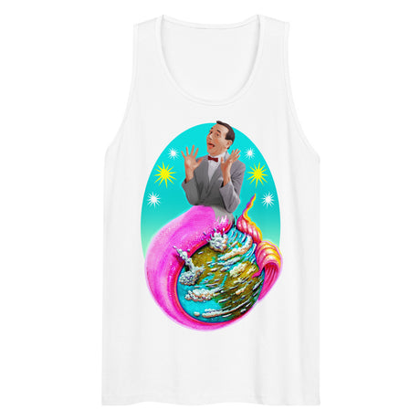 Sea Wee Merman (Tank Top) - White