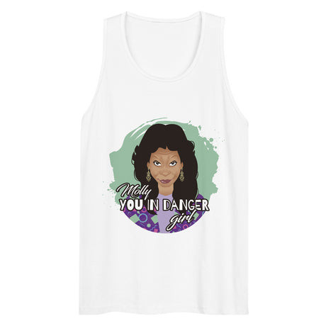 Molly You in Danger Girl (Tank Top) - White