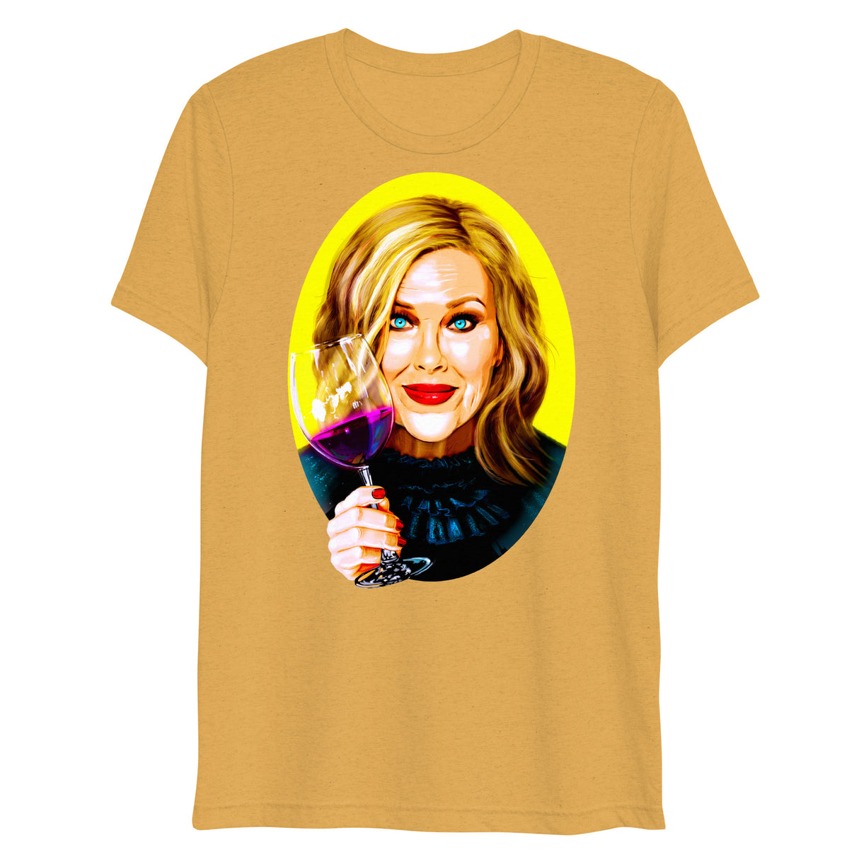 A Lotta Bit Chardonnay (Triblend)-Triblend T-Shirt-Swish Embassy