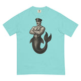 Art Deco Merman (Boxy Tee)-Boxy T-Shirt-Swish Embassy